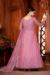 Picture of Lovely Net Pale Violet Red Anarkali Salwar Kameez