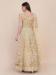 Picture of Bewitching Net Tan Straight Cut Salwar Kameez