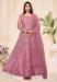 Picture of Net Pale Violet Red Straight Cut Salwar Kameez