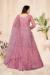 Picture of Net Pale Violet Red Straight Cut Salwar Kameez