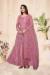 Picture of Net Pale Violet Red Straight Cut Salwar Kameez