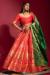 Picture of Statuesque Silk Crimson Lehenga Choli