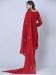 Picture of Georgette Fire Brick Straight Cut Salwar Kameez