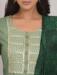 Picture of Charming Rayon Dark Sea Green Readymade Salwar Kameez