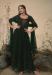 Picture of Georgette Dark Olive Green Readymade Salwar Kameez