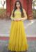 Picture of Sublime Georgette Yellow Readymade Gown