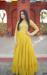 Picture of Sublime Georgette Yellow Readymade Gown