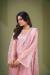 Picture of Grand Net Rosy Brown Straight Cut Salwar Kameez