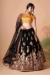 Picture of Admirable Net Black Lehenga Choli