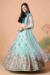 Picture of Gorgeous Net Powder Blue Lehenga Choli