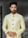 Picture of Cotton & Georgette & Silk Lemon Chiffon Kurtas