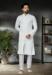 Picture of Splendid Cotton & Georgette & Silk White Kurtas