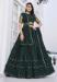 Picture of Beautiful Georgette Dark Slate Grey Lehenga Choli