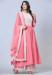 Picture of Appealing Georgette Light Pink Anarkali Salwar Kameez