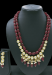 Picture of Statuesque Maroon Necklace Set