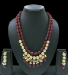 Picture of Statuesque Maroon Necklace Set