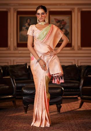 Picture of Enticing Chiffon Wheat Saree