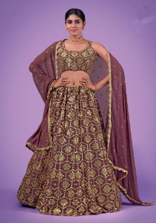 Picture of Magnificent Georgette Sienna Lehenga Choli