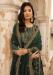 Picture of Marvelous Georgette Sea Green Anarkali Salwar Kameez