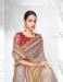 Picture of Nice Organza Rosy Brown Saree