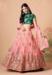 Picture of Admirable Silk Light Pink Lehenga Choli