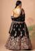 Picture of Exquisite Silk Black Lehenga Choli