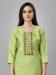 Picture of Amazing Rayon Dark Khaki Kurtis & Tunic