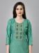 Picture of Nice Rayon Cadet Blue Kurtis & Tunic