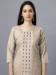 Picture of Ravishing Cotton Beige Kurtis & Tunic