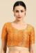 Picture of Radiant Silk Chocolate Designer Blouse