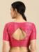 Picture of Nice Silk Pale Violet Red Designer Blouse