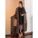 Picture of Bewitching Georgette Black Straight Cut Salwar Kameez