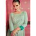 Picture of Sightly Georgette Powder Blue Anarkali Salwar Kameez