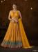 Picture of Classy Silk Dark Golden Rod Readymade Lehenga Choli