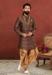 Picture of Classy Silk Brown Kurtas