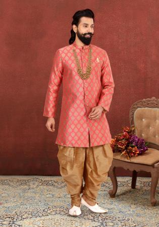 Picture of Amazing Silk Light Coral Kurtas