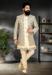 Picture of Elegant Silk Beige Indo Western