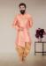 Picture of Classy Silk Light Salmon Indo Western