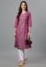 Picture of Alluring Cotton Rosy Brown Kurtis & Tunic