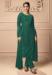 Picture of Radiant Net Sea Green Straight Cut Salwar Kameez