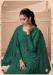 Picture of Radiant Net Sea Green Straight Cut Salwar Kameez