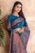 Picture of Enticing Silk Dark Cyan Saree