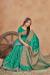 Picture of Beautiful Silk Dark Cyan Saree