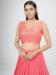 Picture of Graceful Georgette Salmon Lehenga Choli