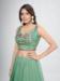 Picture of Lovely Chiffon Dark Sea Green Lehenga Choli