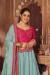 Picture of Grand Chiffon Alice Blue Lehenga Choli