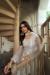 Picture of Pretty Net Silver Straight Cut Salwar Kameez