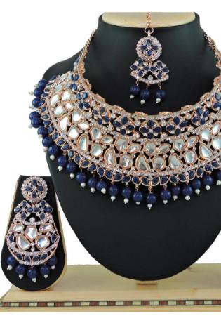 Picture of Sublime Navy Blue Necklace Set