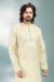 Picture of Grand Silk Beige Kurtas