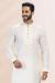 Picture of Comely Silk Off White Kurtas